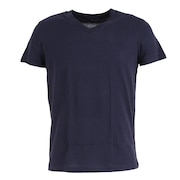 クー（Coo.）（メンズ）無地 Vネック Tシャツ 871Q8JY2070NVY 半袖