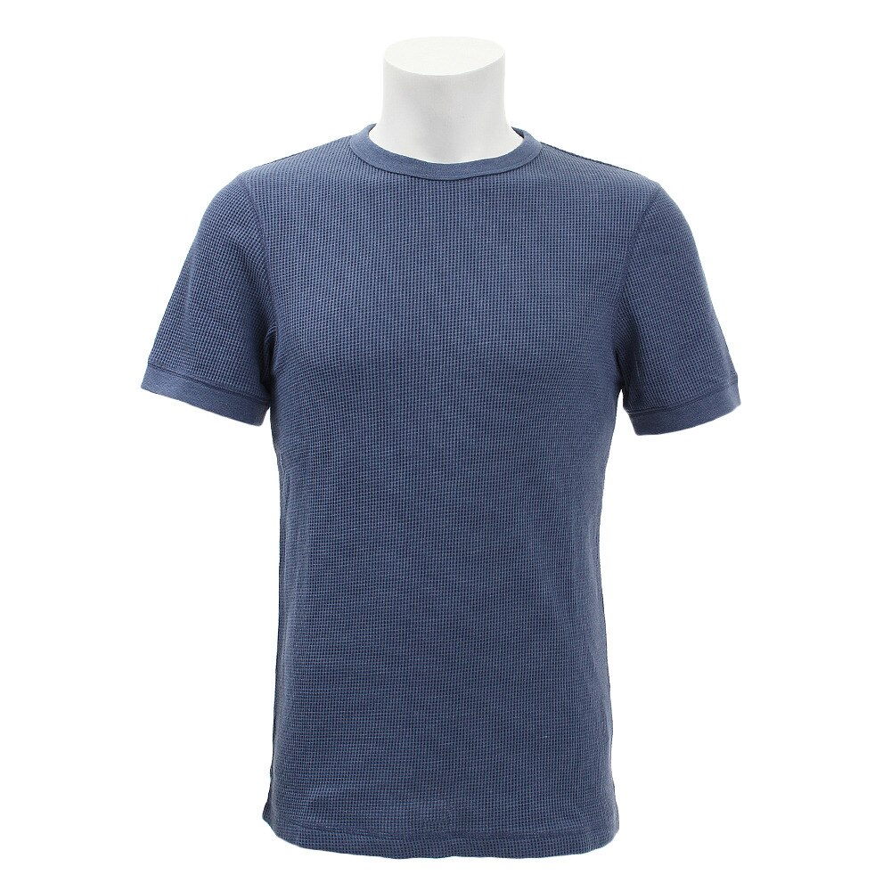  【多少の傷汚れありの為大奉仕】Tシャツ メンズ ワッフル半袖 871PA9ES6336BLU オンライン価格