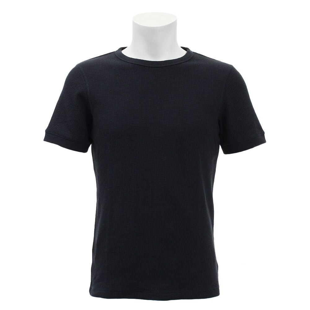  【多少の傷汚れありの為大奉仕】Tシャツ メンズ ワッフル半袖 871PA9ES6336NVY オンライン価格