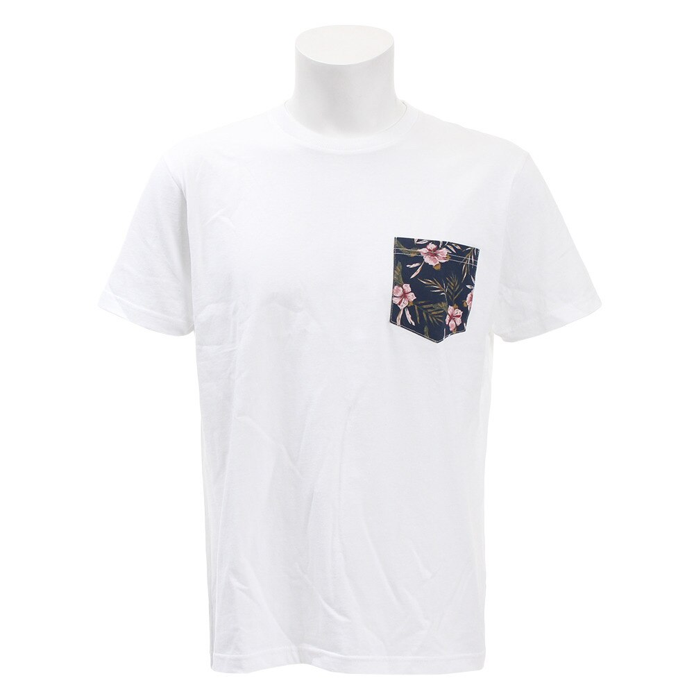  【多少の傷汚れありの為大奉仕】柄ポケットTシャツ 871PA9BGI6338WHXNV オンライン価格