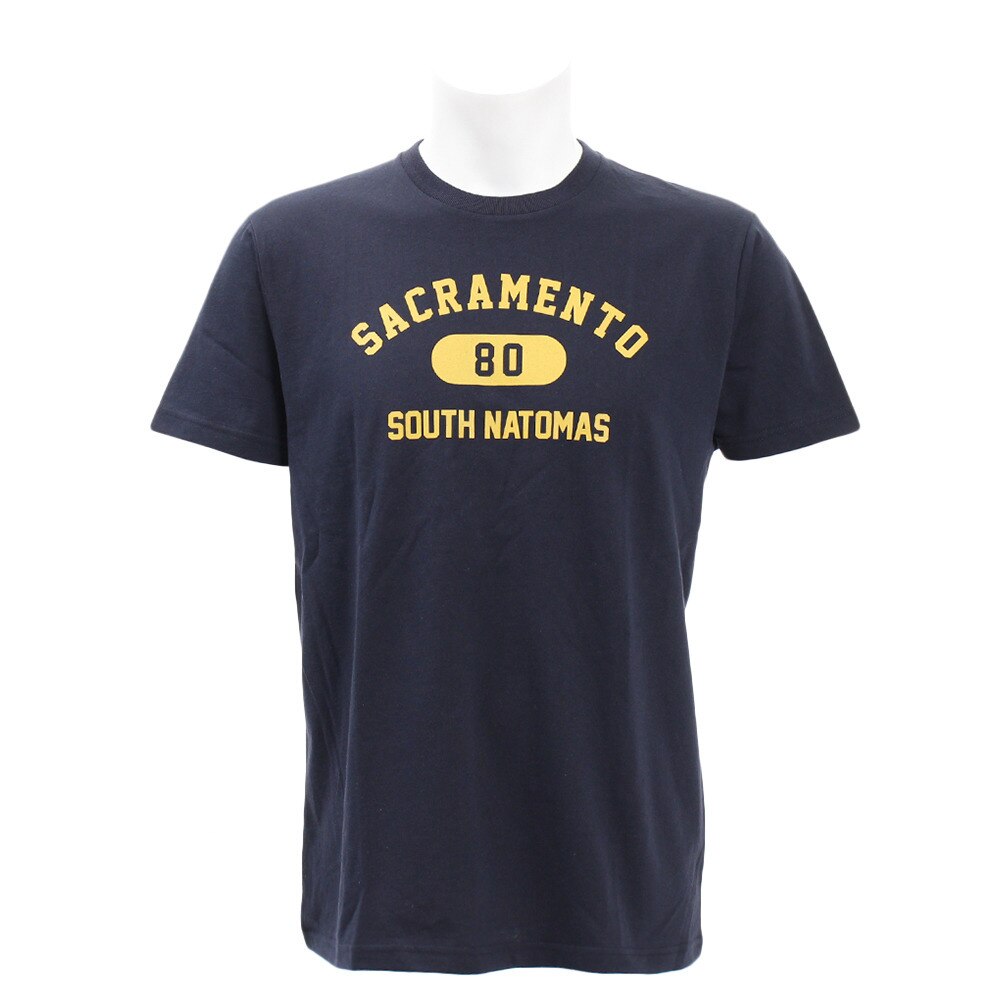  【多少の傷汚れありの為大奉仕】プリントTシャツ アーチカレッジ 871PA9BGI6348NVY オンライン価格