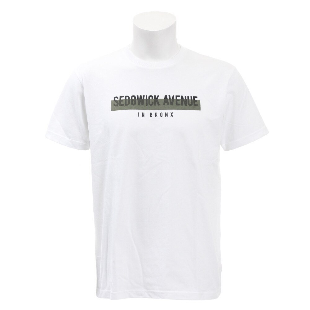  【多少の傷汚れありの為大奉仕】プリントTシャツ ハーフボックス 871PA9BGI6353WHT オンライン価格