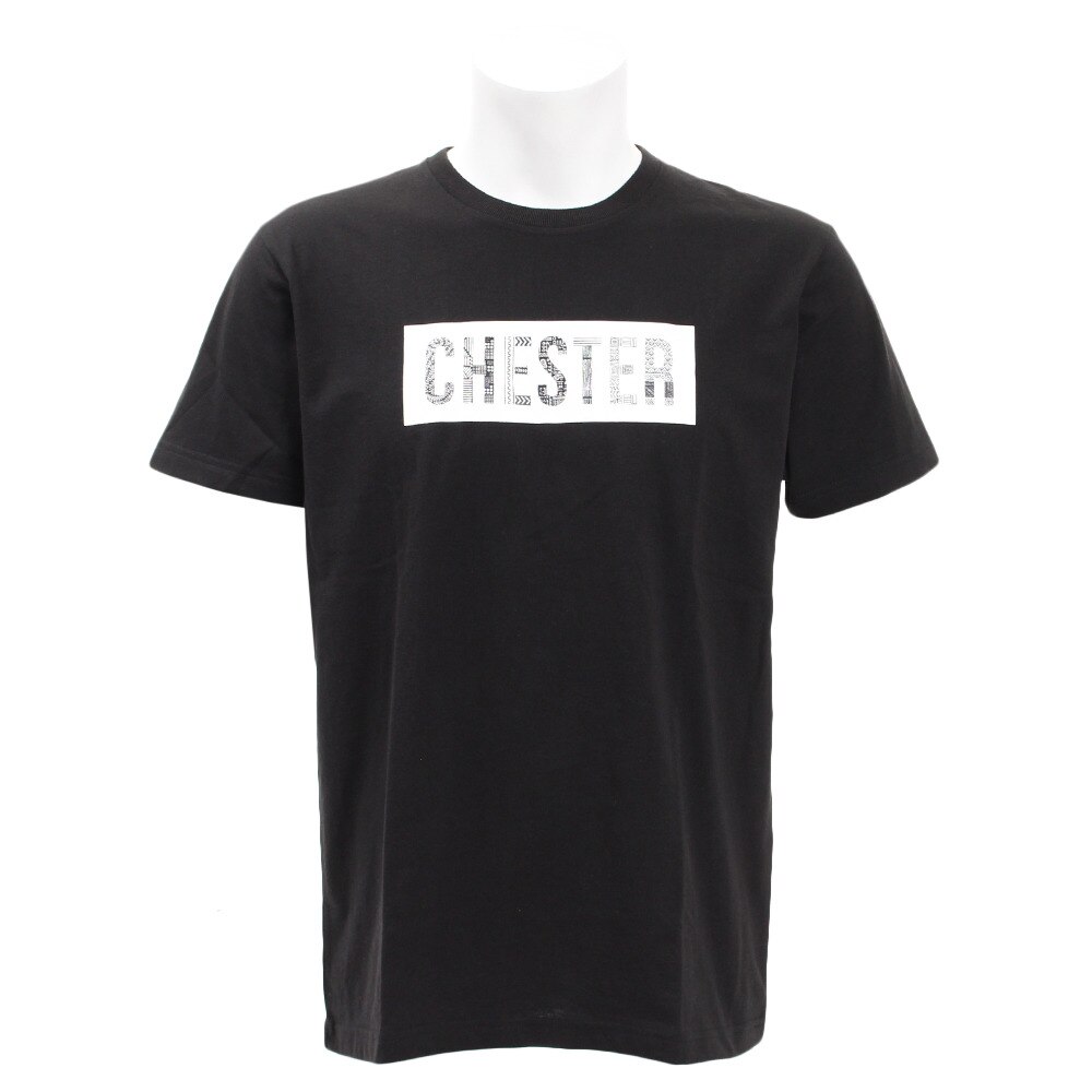  【多少の傷汚れありの為大奉仕】プリントTシャツ CHESTER 871PA9BGI6355BLK オンライン価格