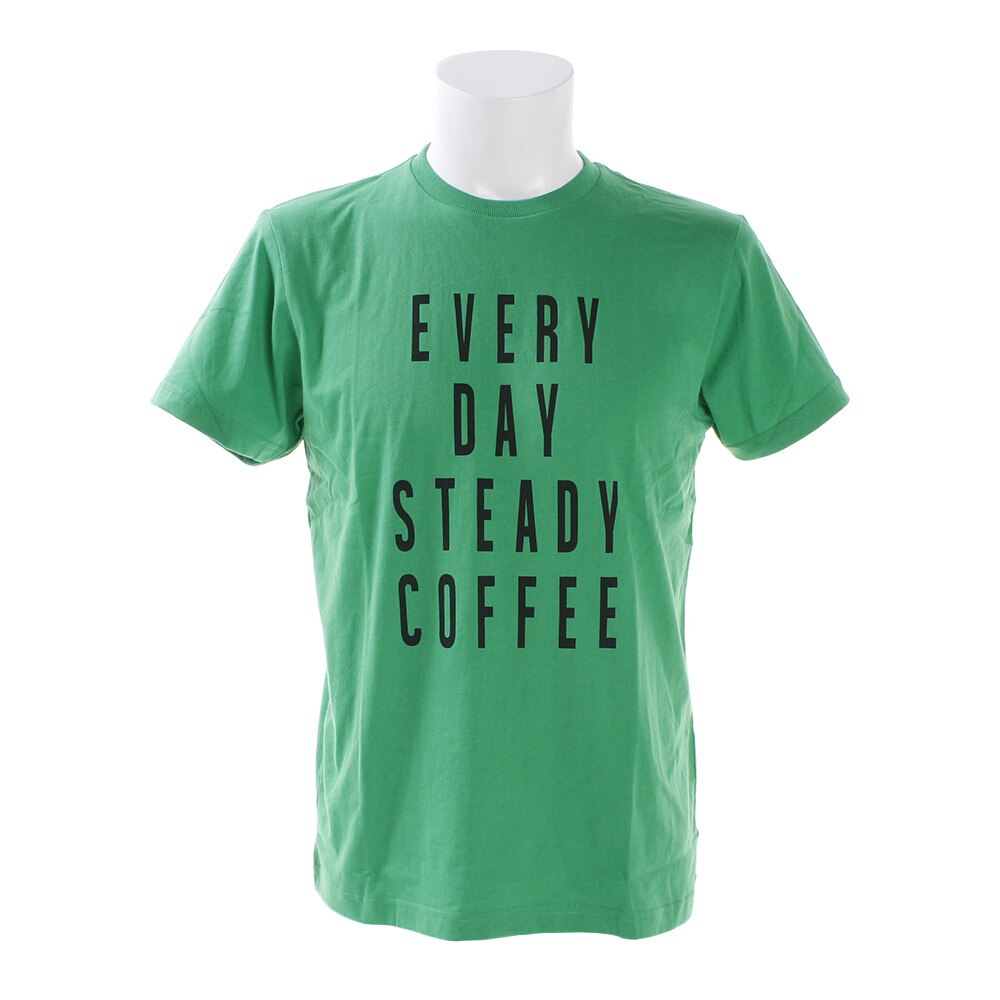  【多少の傷汚れありの為大奉仕】プリントTシャツ EVERY 871PA9BGI6357GRN オンライン価格