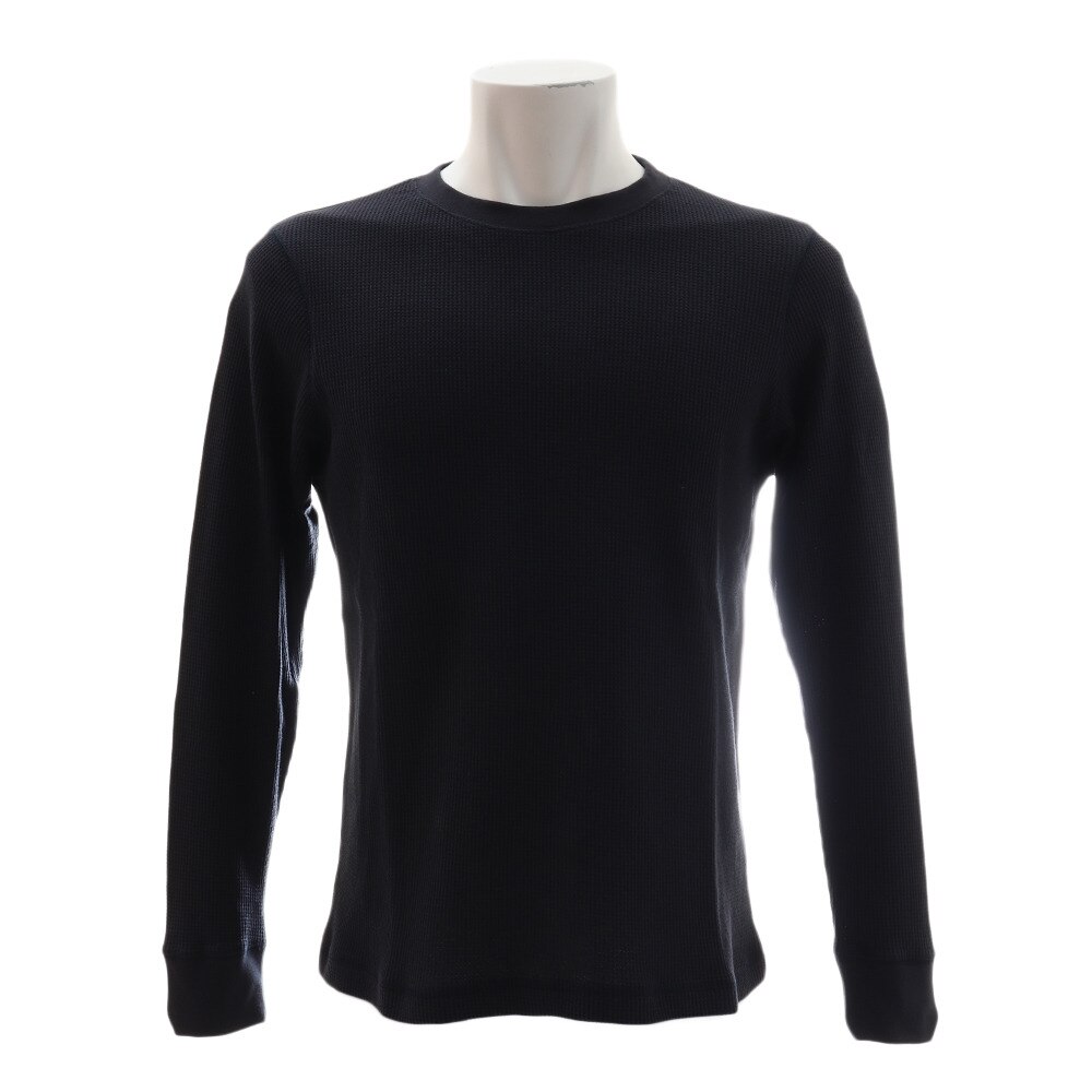  ワッフルクルーネックロングTシャツ 871PA9ES8767NVY オンライン価格