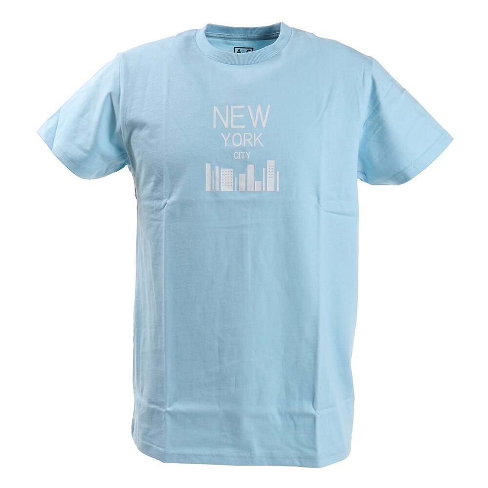  Tシャツ メンズ プリント 半袖 871PA0BGI3117LBLU