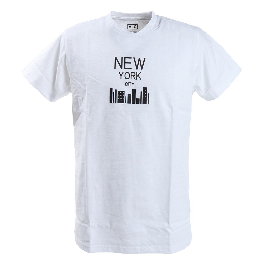  Tシャツ メンズ プリント 半袖 871PA0BGI3117WHT