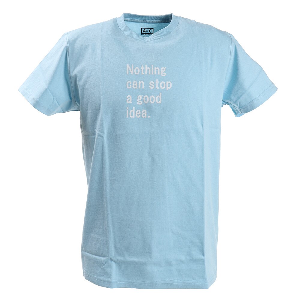  Tシャツ メンズ プリント 半袖 871PA0BGI3118LBLU
