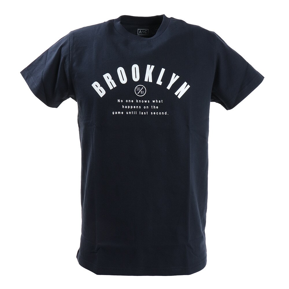  Tシャツ メンズ プリント 半袖 アーチ 871PA0BGI3121NVY