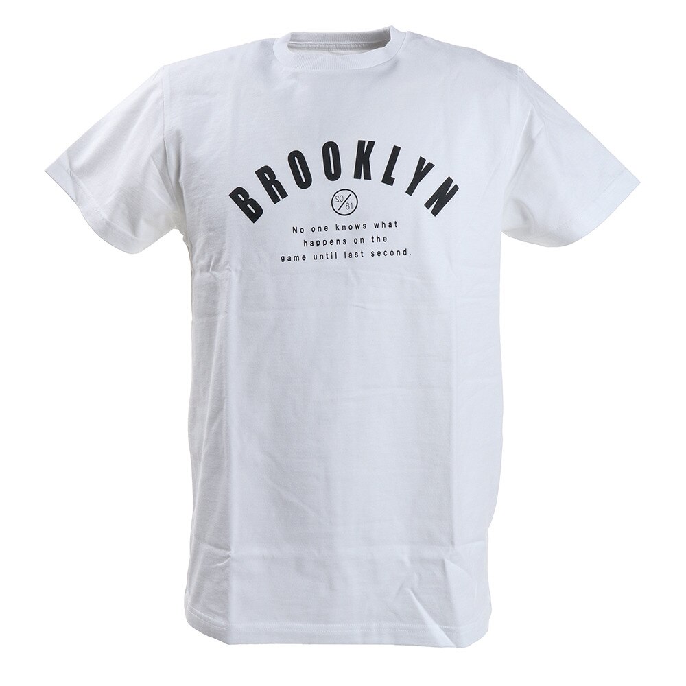  Tシャツ メンズ プリント 半袖 アーチ 871PA0BGI3121WHT
