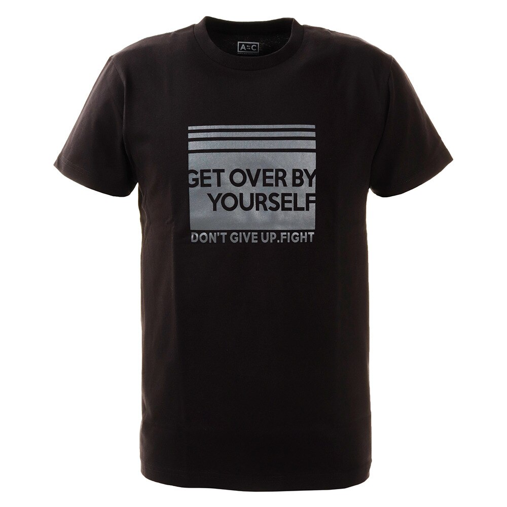  Tシャツ メンズ プリント半袖 871PA0BGI3125BLK