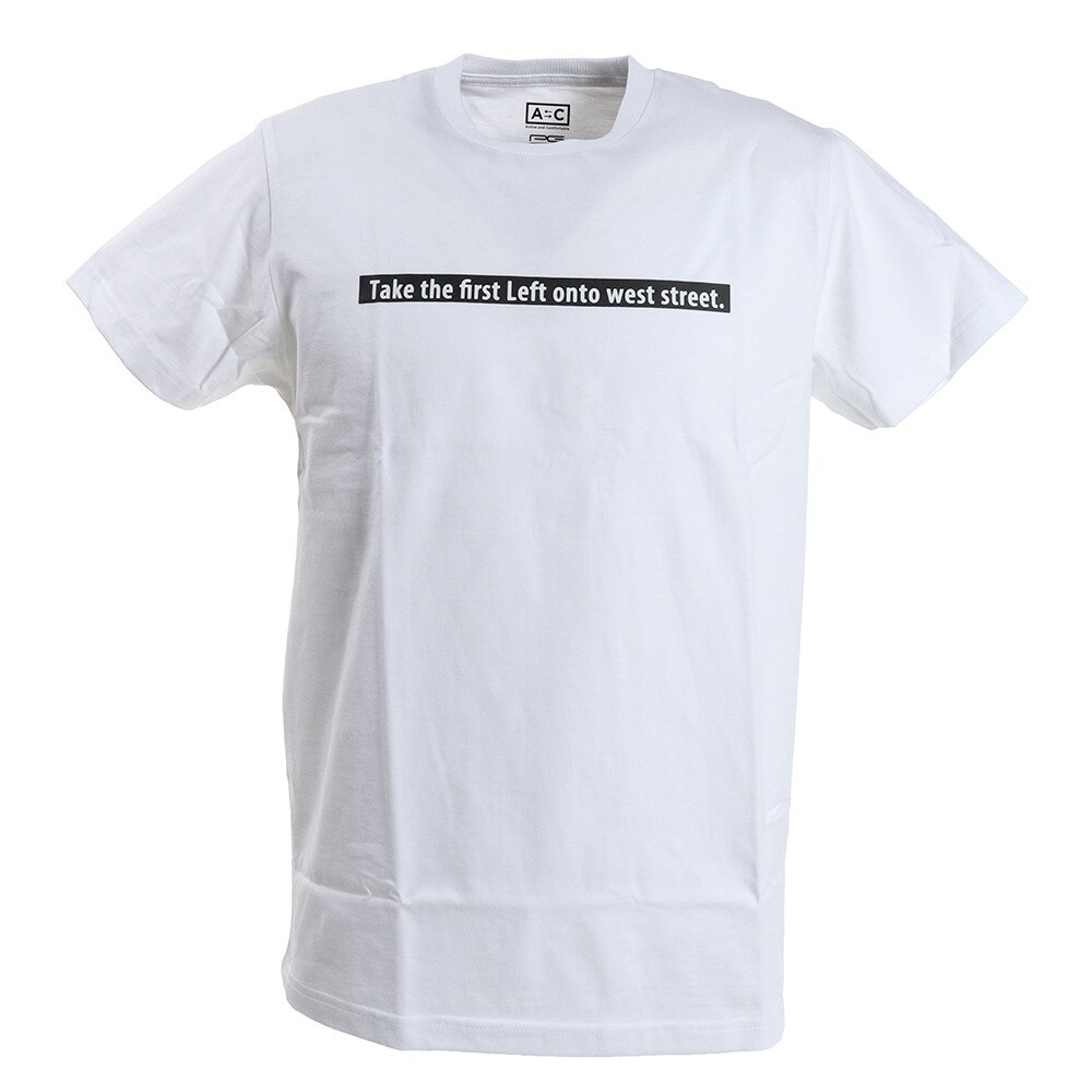  Tシャツ メンズ プリント 半袖 871PA0BGI3129WHT