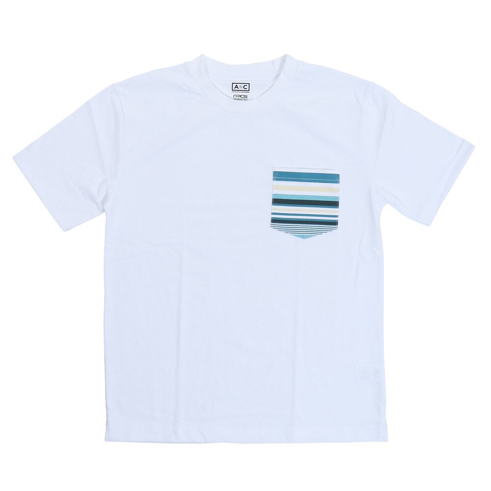  総柄ポケットTシャツ 871PA0JY3141WHXBL