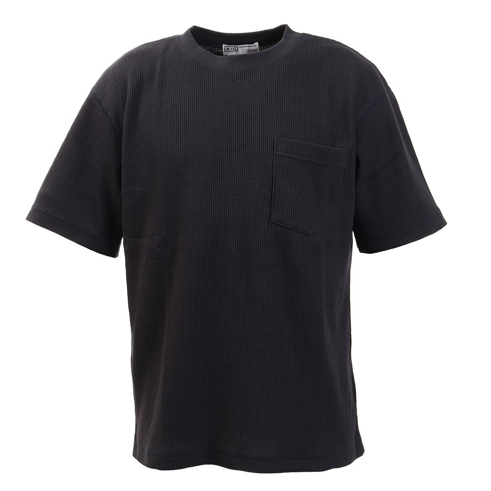  Tシャツ メンズ ワッフル半袖 871PA0ES3111NVY