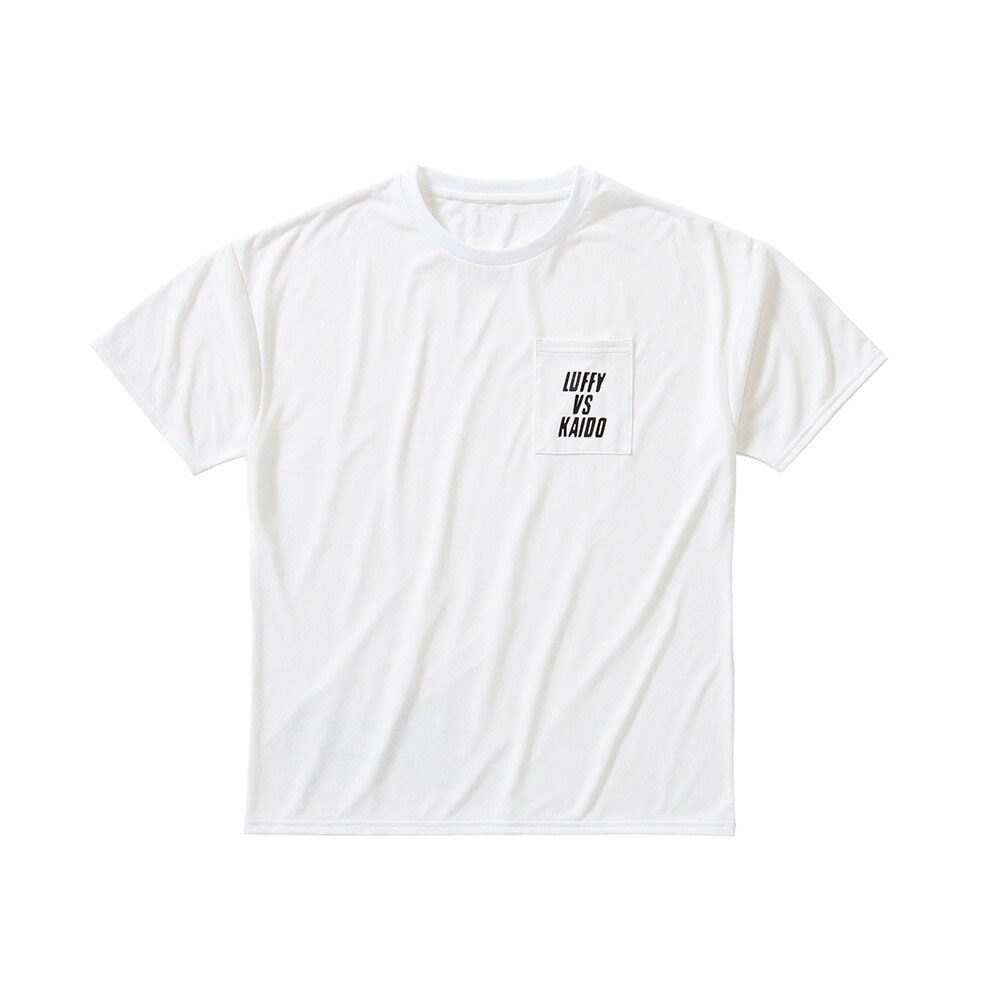 ルフィvsカイドウ 半袖tシャツ Opss 003wht ワンピース エルブレス