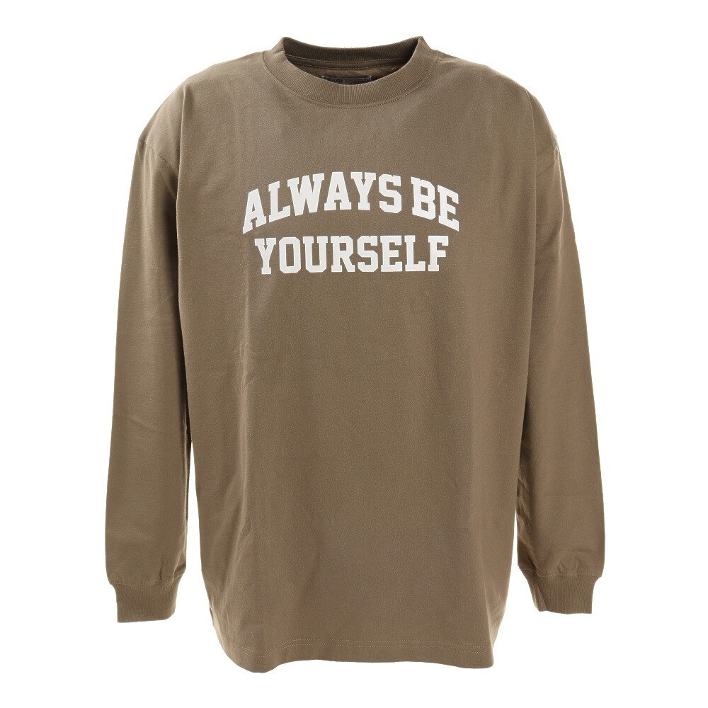  プリントBIG長袖Tシャツ 871PA0BGI7062OLIVE オンライン価格