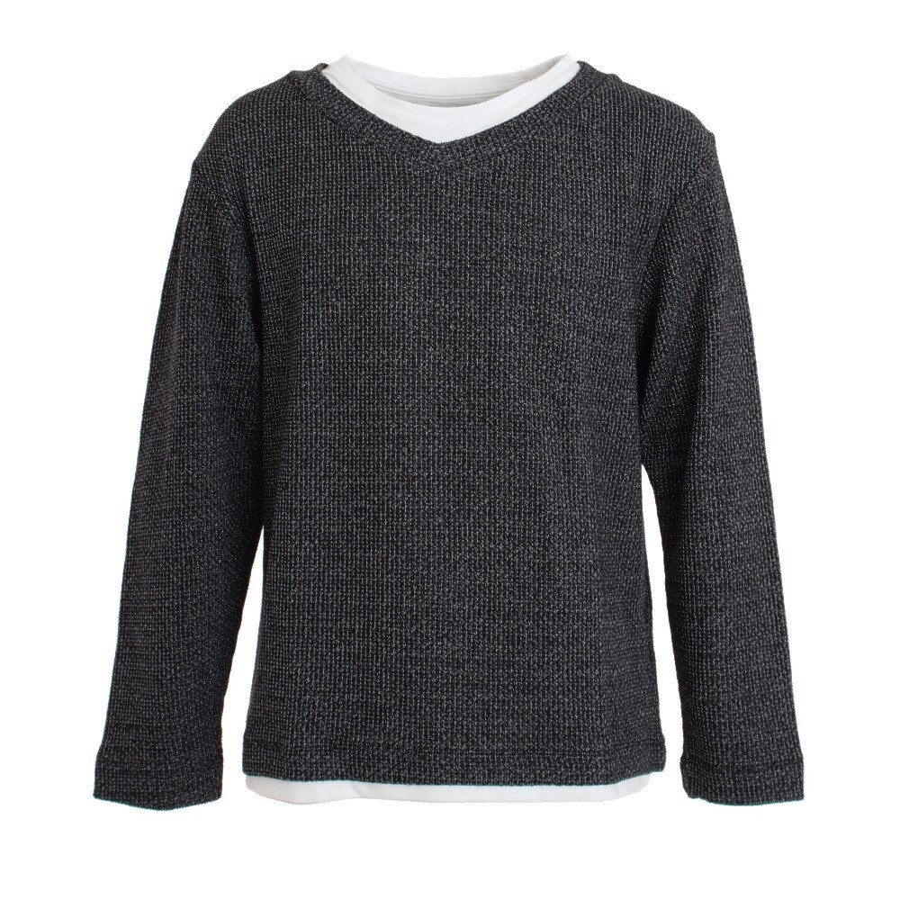  フェイクレイヤード ロングTシャツ 871PA0CG7064BLK オンライン価格