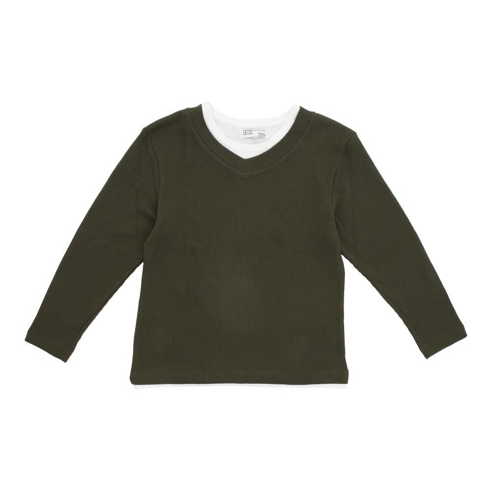  フェイクレイヤード ロングTシャツ 871PA0CG7064KHK オンライン価格
