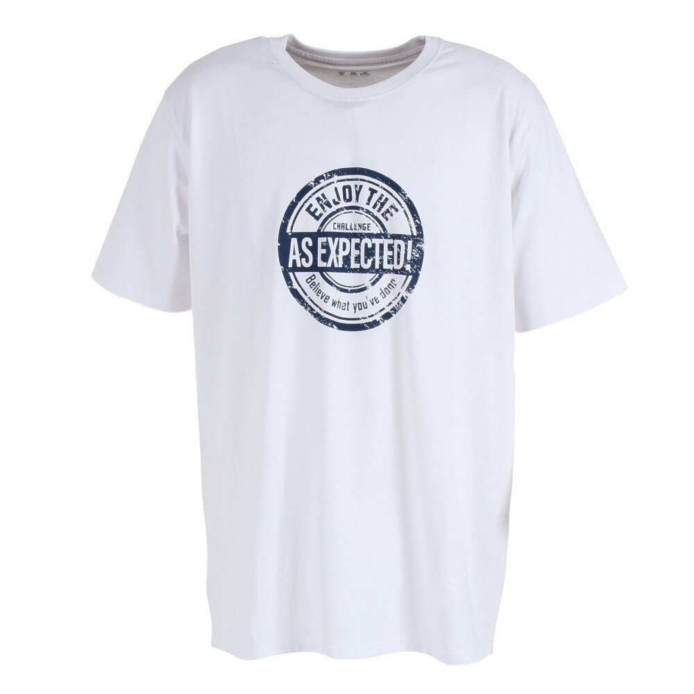  プリントTシャツカレッジ 871PA1CD6327WHT 半袖
