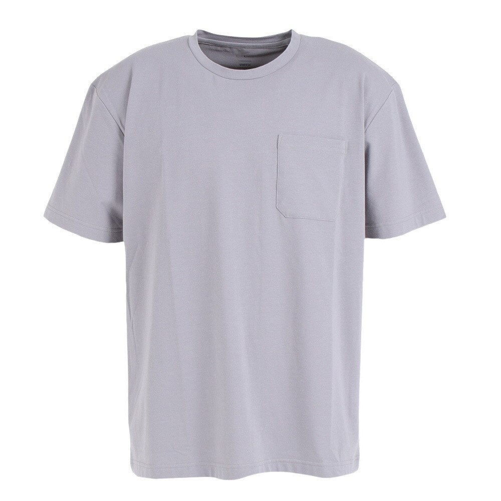  CVC半袖クルーネックTシャツ 871PA1ES6448GRY