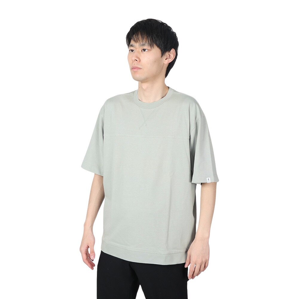 エルケクス（ELKEX）（メンズ）オーバー半袖Tシャツ SR EKM2SP4174 GRN