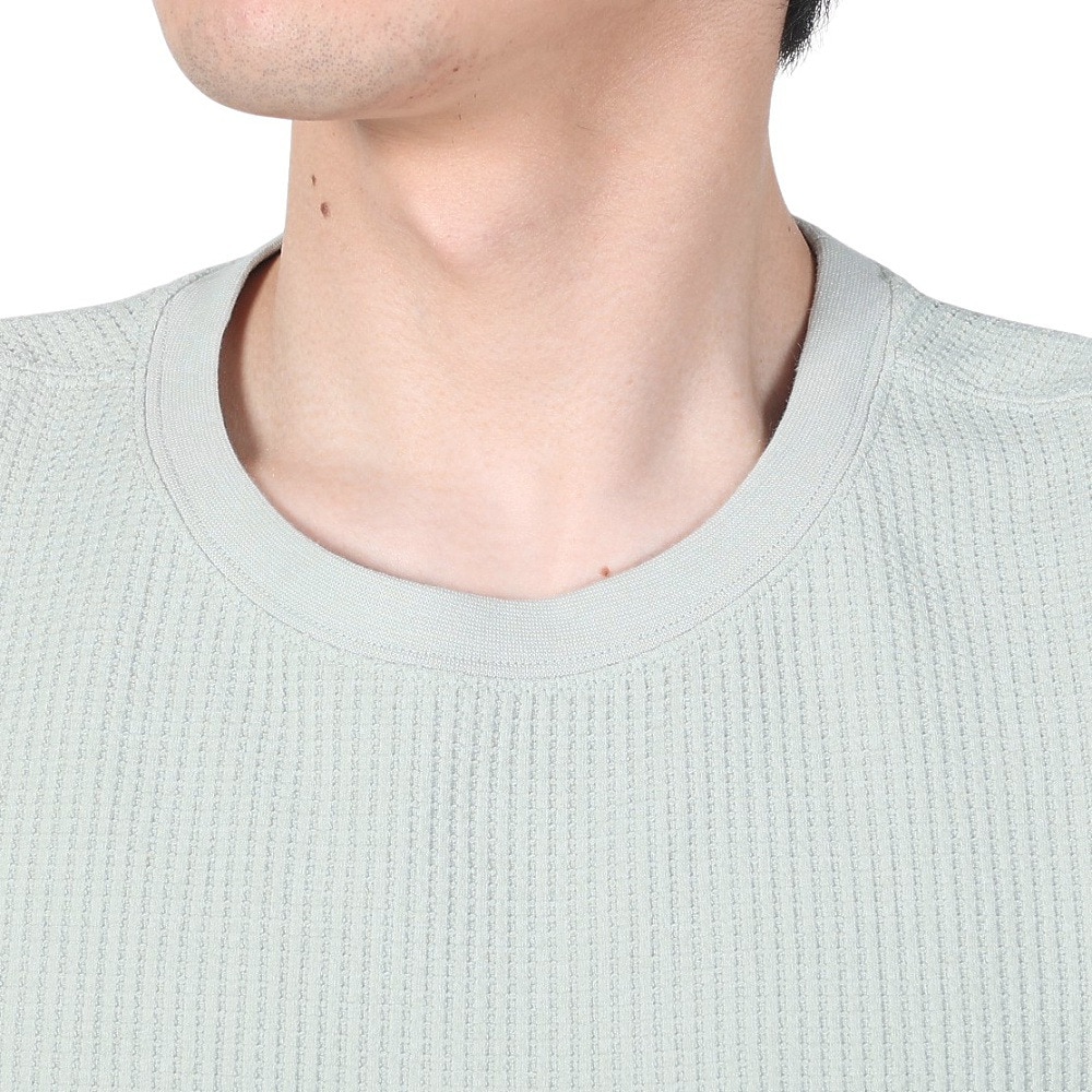 エルケクス（ELKEX）（メンズ）ドライ ワッフル オーバーTシャツ 半袖 EKM2SP4173GRN
