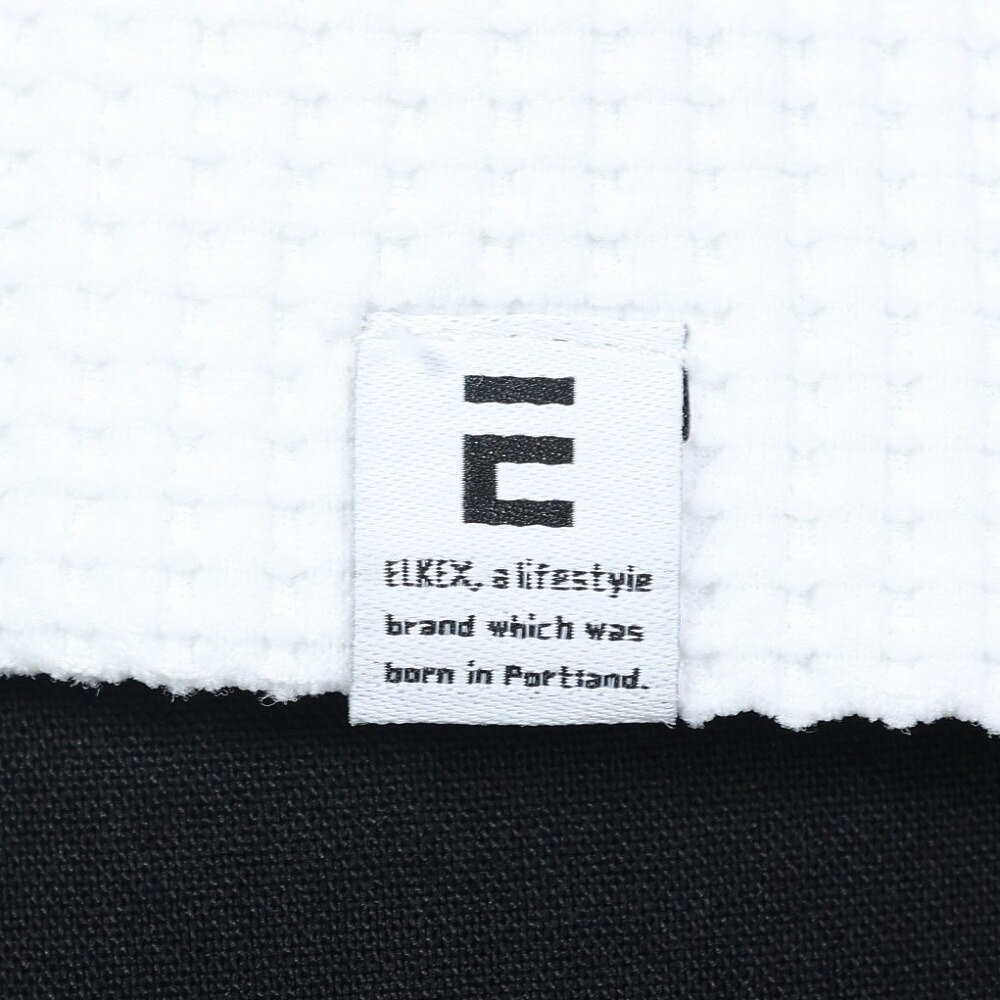 エルケクス（ELKEX）（メンズ）ドライ ワッフル オーバーTシャツ 半袖 EKM2SP4173WHT
