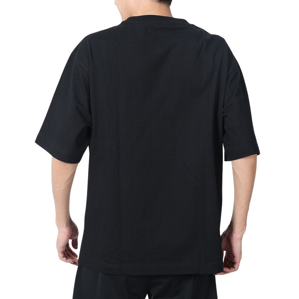 エルケクス（ELKEX）（メンズ）ポケット プリント 半袖Tシャツ EKM2S14183 BLK
