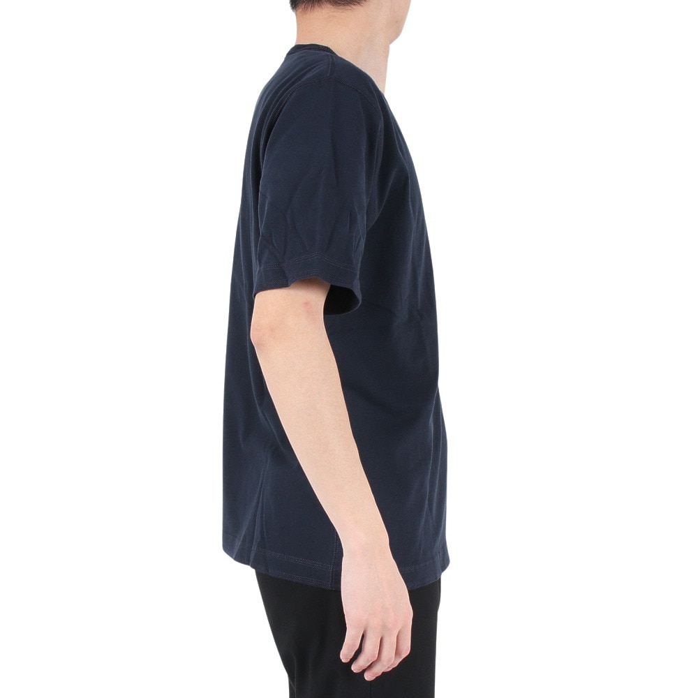 エルケクス（ELKEX）（メンズ）ベーシック クルーネック半袖Tシャツ EKM3S10005 NVY