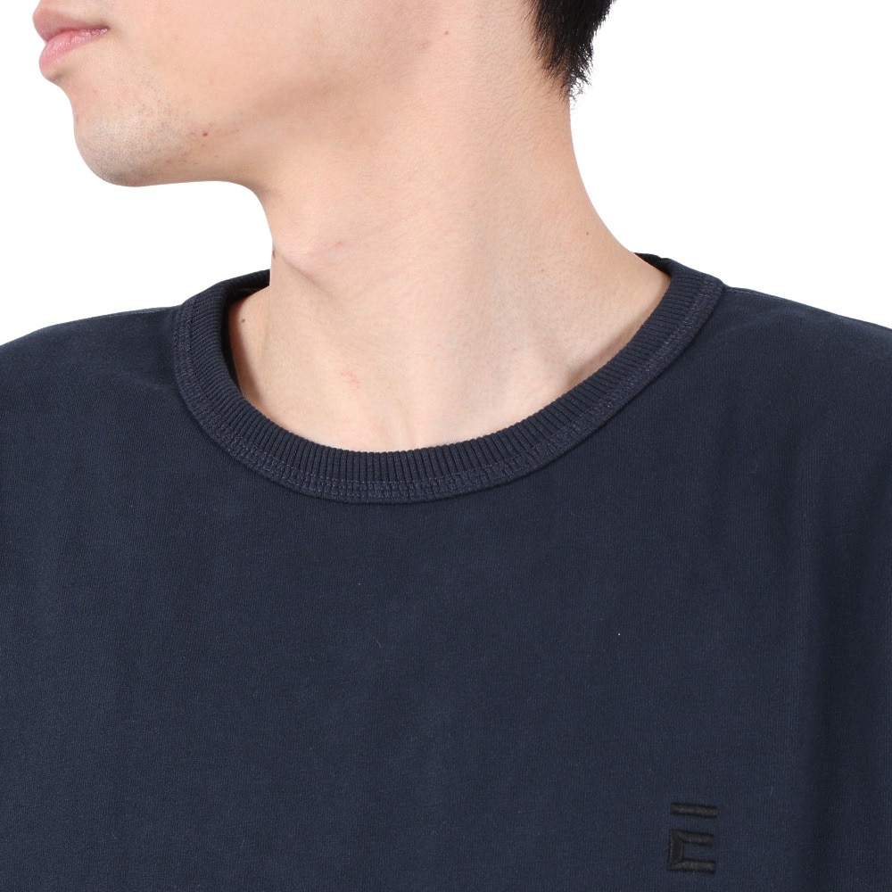 エルケクス（ELKEX）（メンズ）ベーシック クルーネック半袖Tシャツ EKM3S10005 NVY