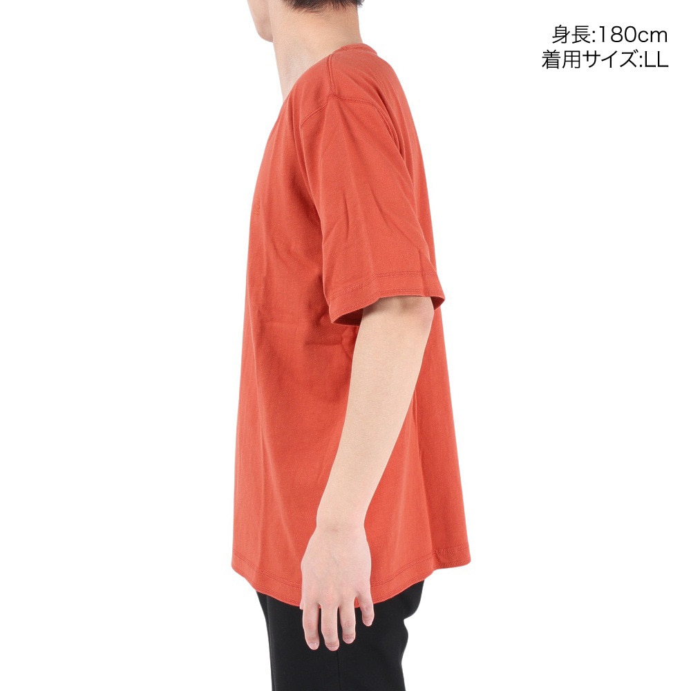 エルケクス（ELKEX）（メンズ）ベーシック クルーネック半袖Tシャツ EKM3S10005 ORG