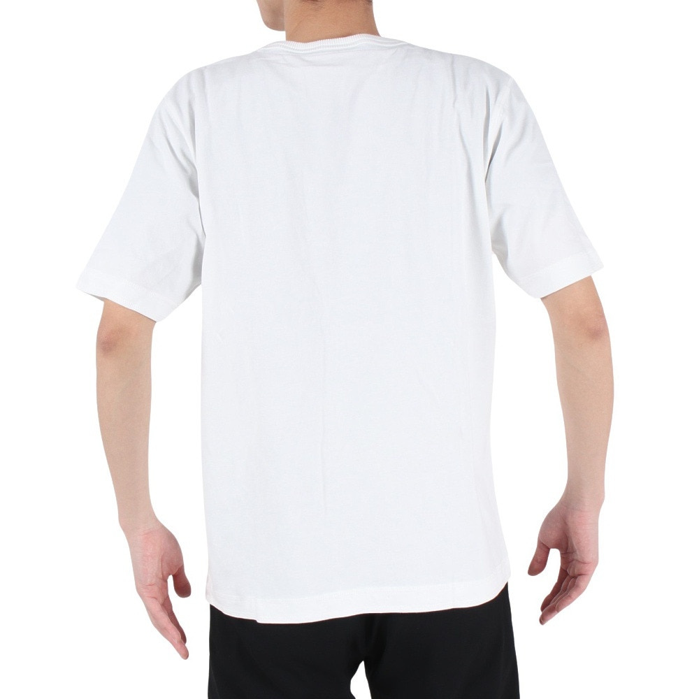 エルケクス（ELKEX）（メンズ）ベーシック クルーネック半袖Tシャツ EKM3S10005 WHT