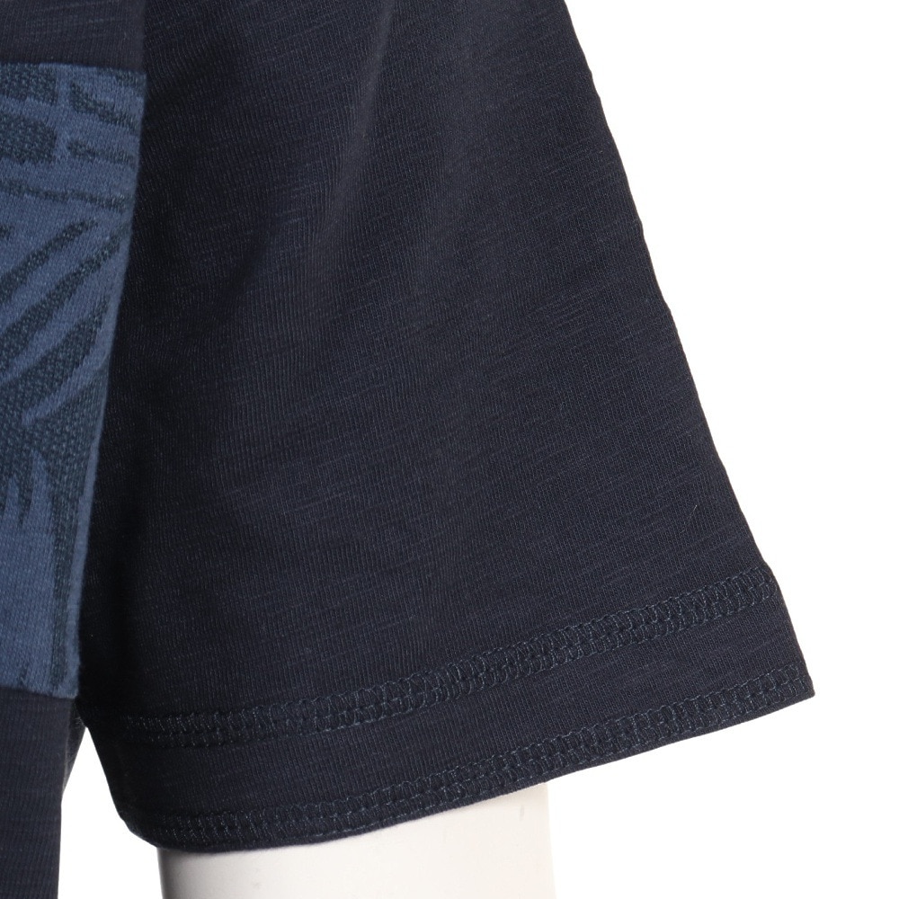 エルケクス（ELKEX）（メンズ）SLAB CREW 半袖Tシャツ EKM3S10007 NVY 綿100％