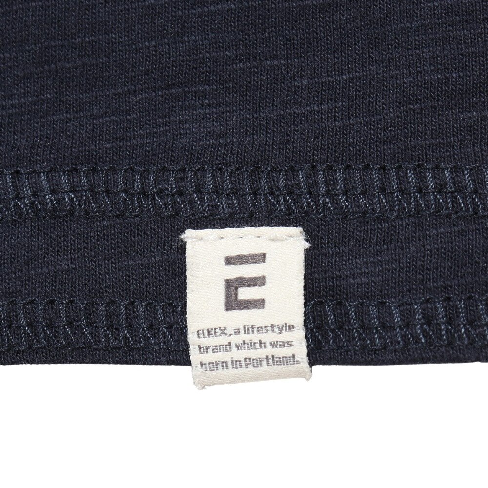 エルケクス（ELKEX）（メンズ）半袖Tシャツ メンズ SLAB HENLEY EKM3S10008 NVY