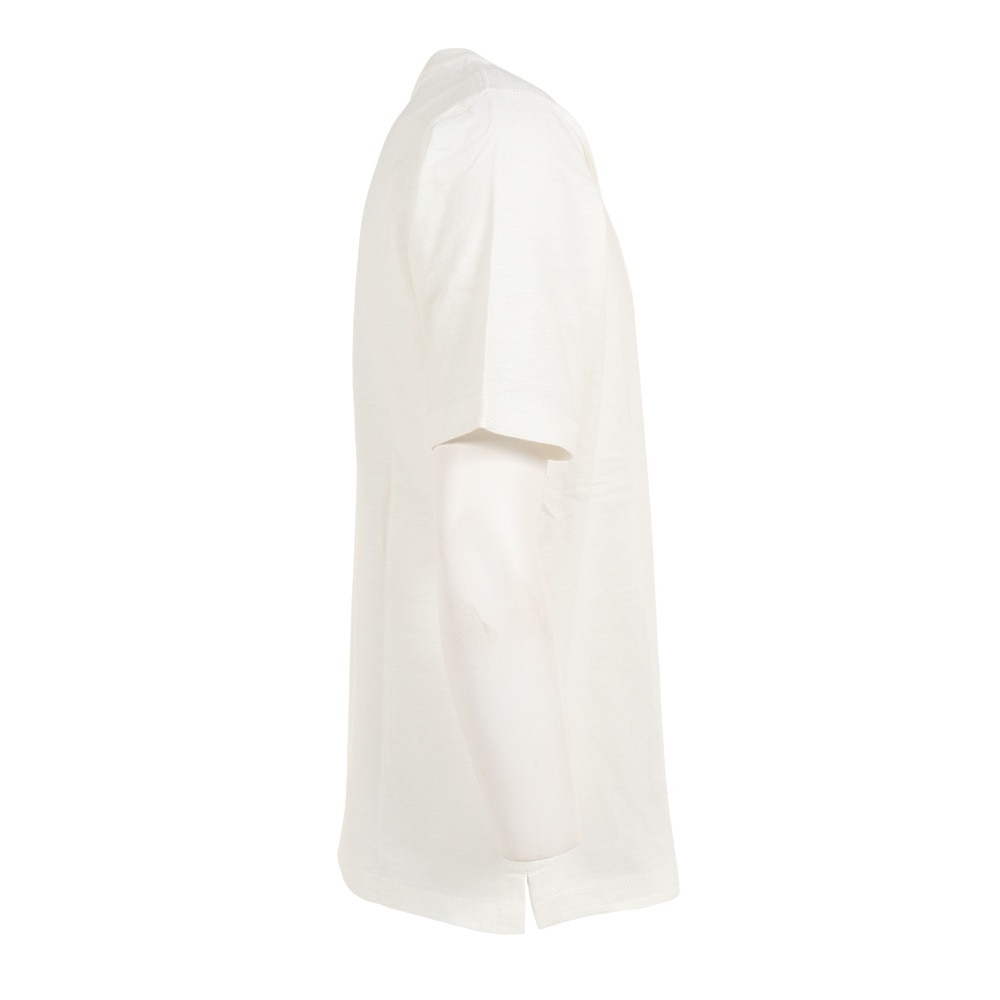 エルケクス（ELKEX）（メンズ）半袖Tシャツ メンズ SLAB HENLEY EKM3S10008 OWHT