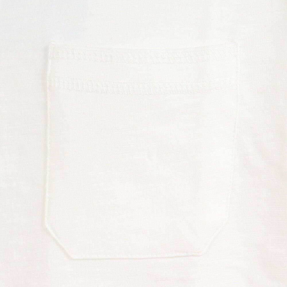 エルケクス（ELKEX）（メンズ）半袖Tシャツ メンズ SLAB HENLEY EKM3S10008 OWHT