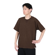 エルケクス（ELKEX）（メンズ）BIG WAFLE CREW 半袖Tシャツ EKM4S10005 BRN