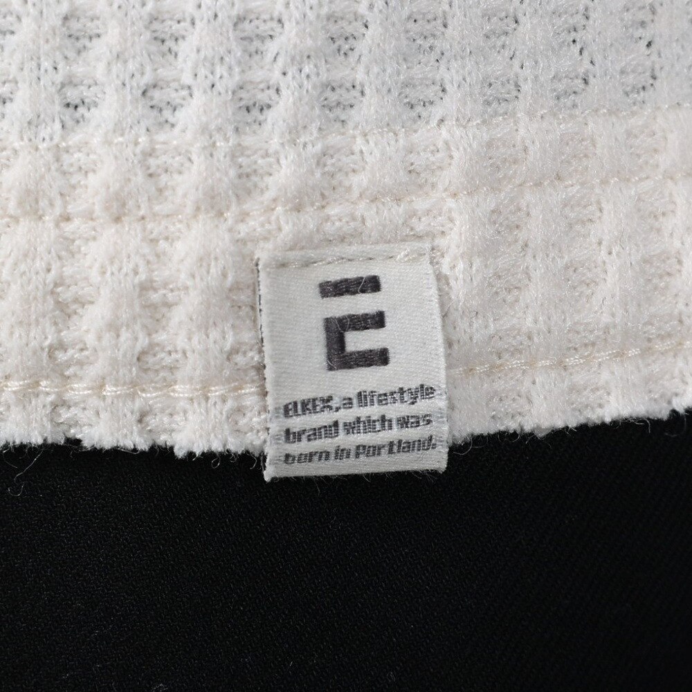 エルケクス（ELKEX）（メンズ）BIG WAFLE CREW 半袖Tシャツ EKM4S10005 OWHT