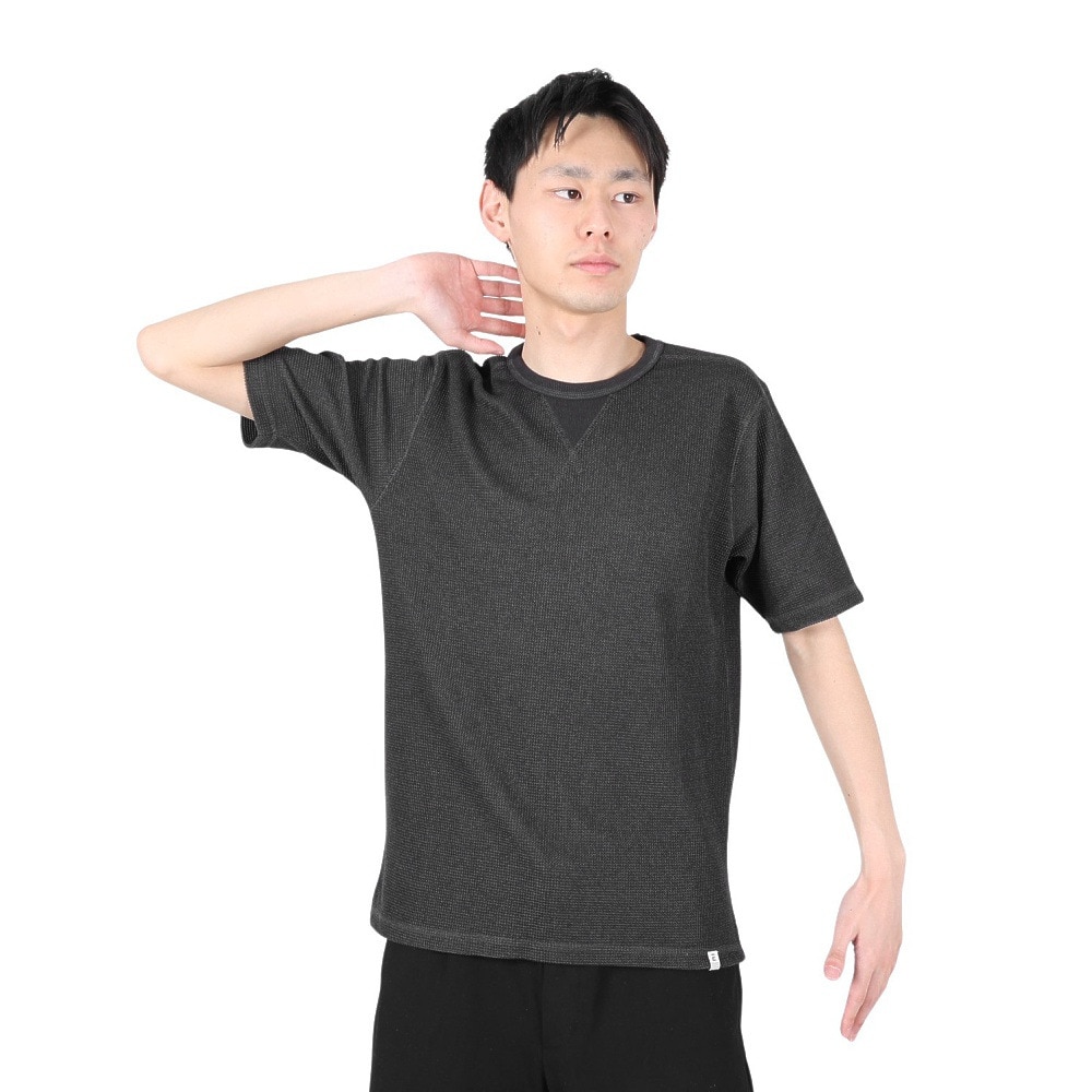 エルケクス（ELKEX）（メンズ）WAFFLE 半袖Tシャツ EKM4S10006 DGRY