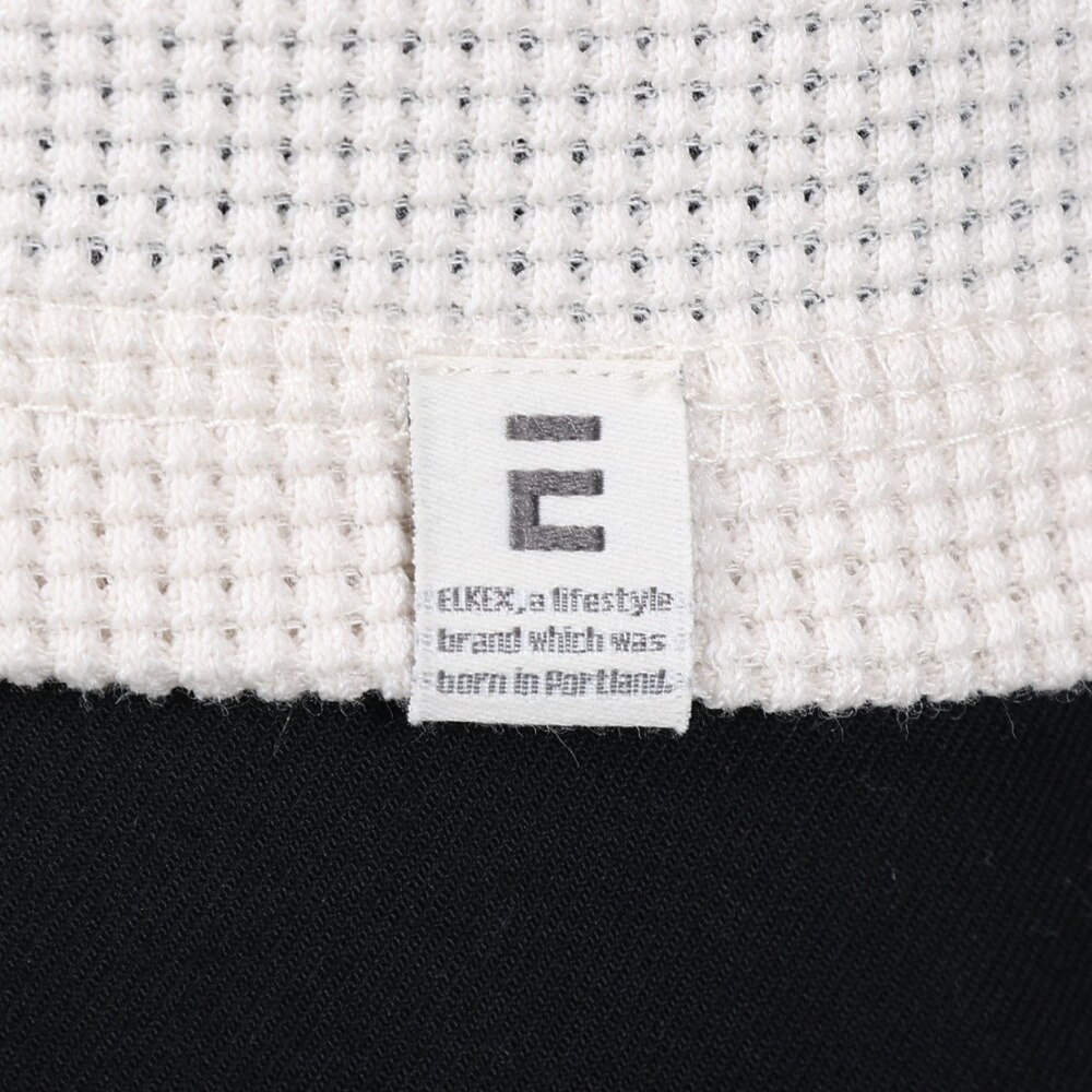 エルケクス（ELKEX）（メンズ）WAFFLE 半袖Tシャツ EKM4S10006 OWHT