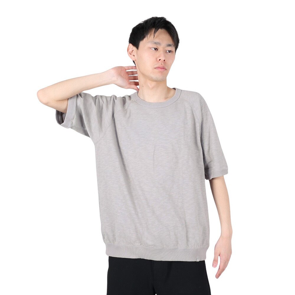 エルケクス（ELKEX）（メンズ）GAMENT CREW 半袖Tシャツ EKM4S10007 GRY