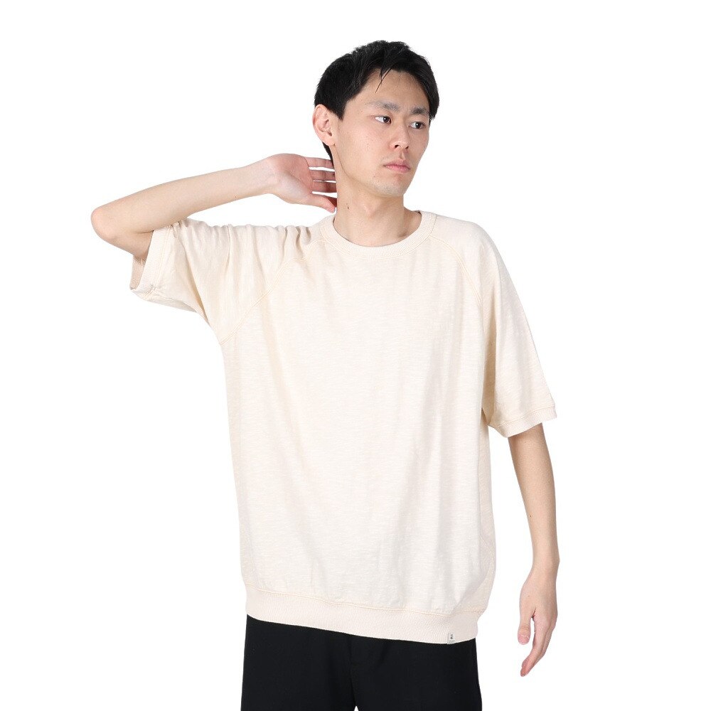 エルケクス（ELKEX）（メンズ）GAMENT CREW 半袖Tシャツ EKM4S10007 OWHT