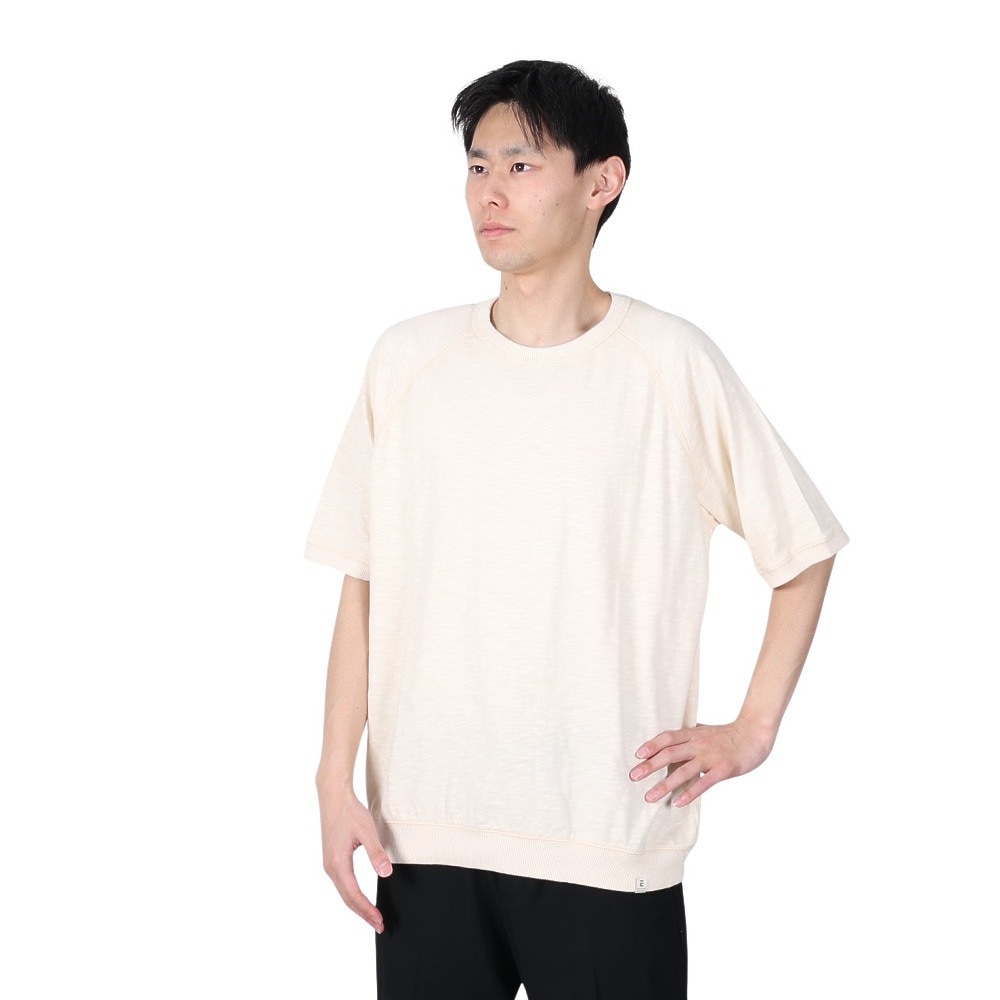 エルケクス（ELKEX）（メンズ）GAMENT CREW 半袖Tシャツ EKM4S10007 OWHT