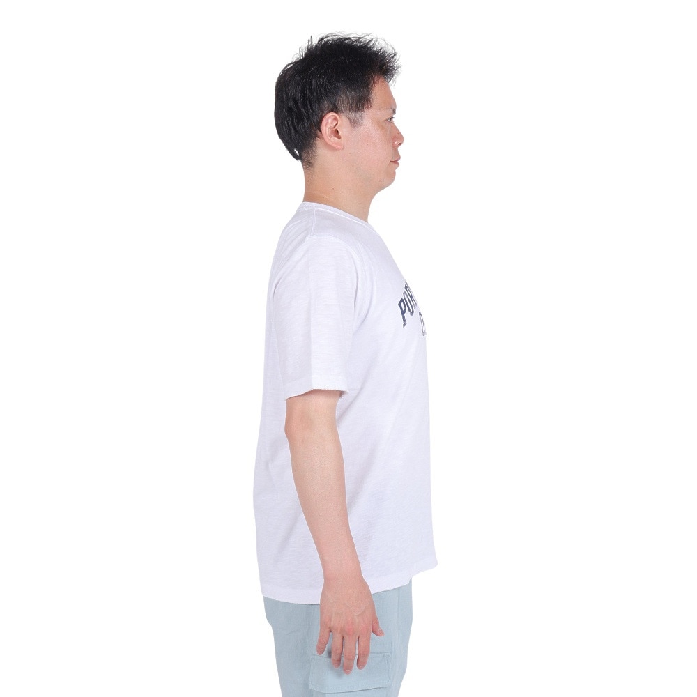 エルケクス（ELKEX）（メンズ）PORT.OREGON 半袖クルーネックTシャツ EKM4S10009 WHT