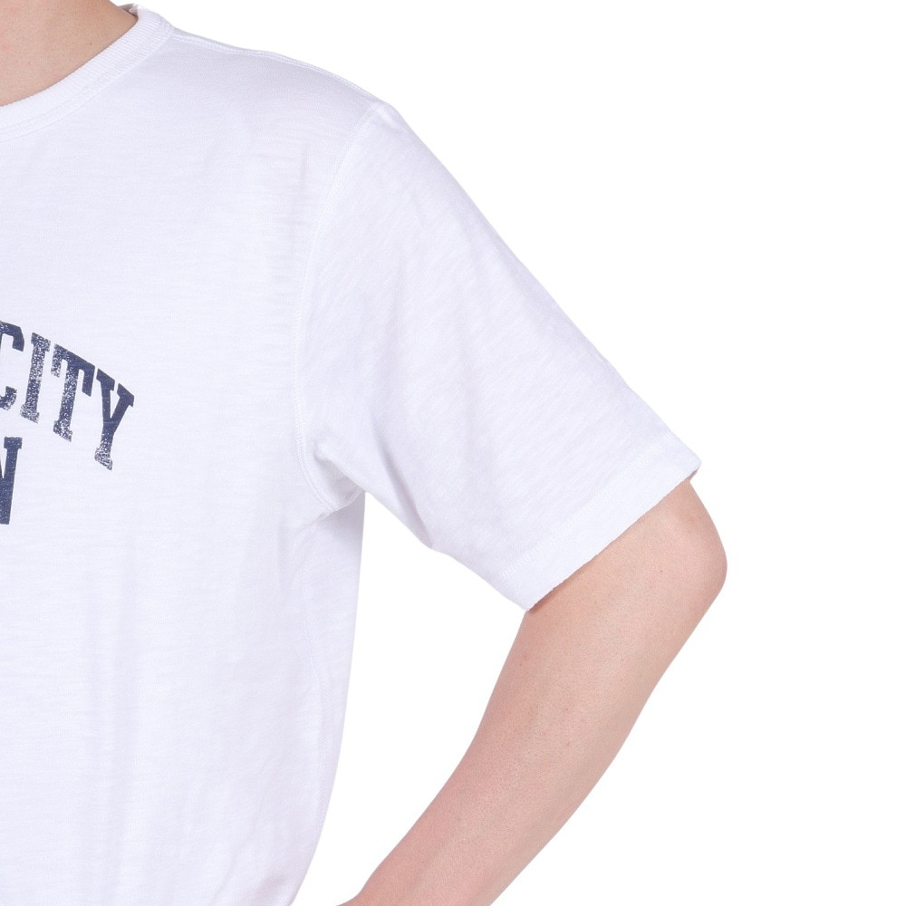 エルケクス（ELKEX）（メンズ）PORT.OREGON 半袖クルーネックTシャツ EKM4S10009 WHT