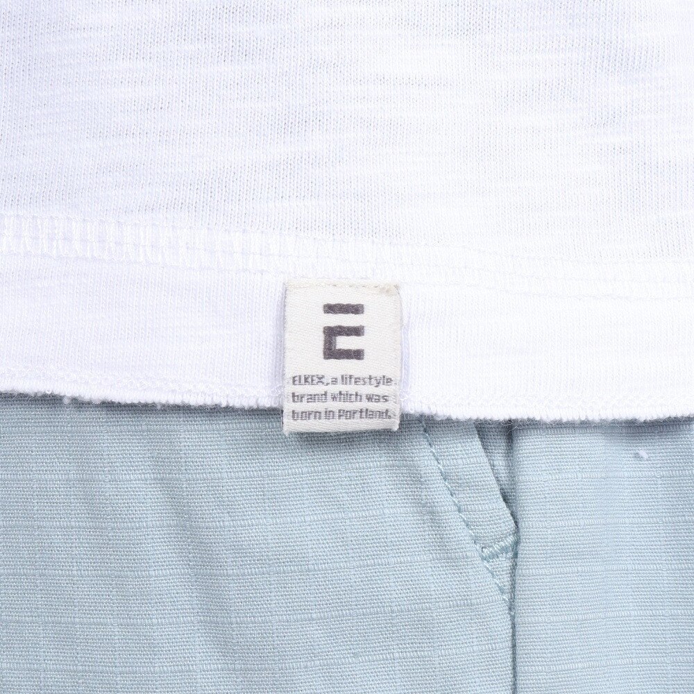 エルケクス（ELKEX）（メンズ）PORT.OREGON 半袖クルーネックTシャツ EKM4S10009 WHT