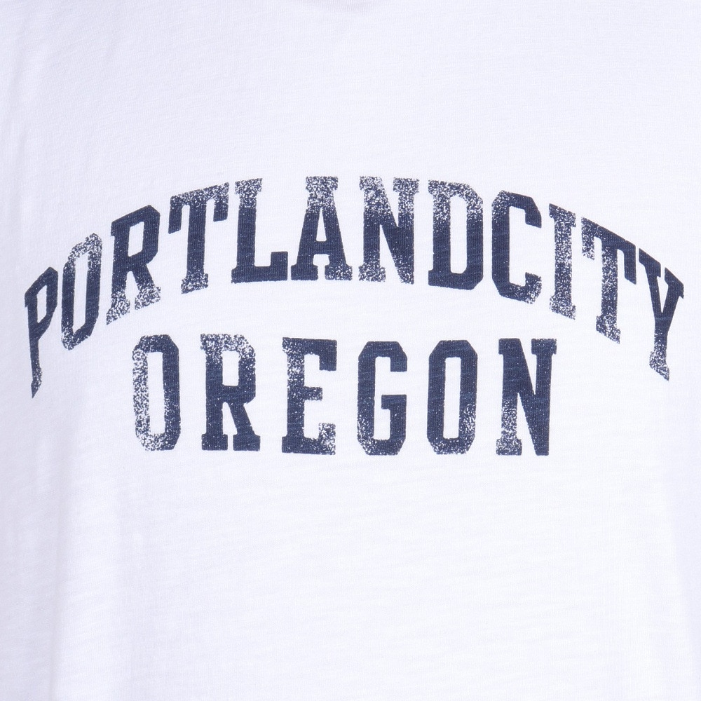 エルケクス（ELKEX）（メンズ）PORT.OREGON 半袖クルーネックTシャツ EKM4S10009 WHT