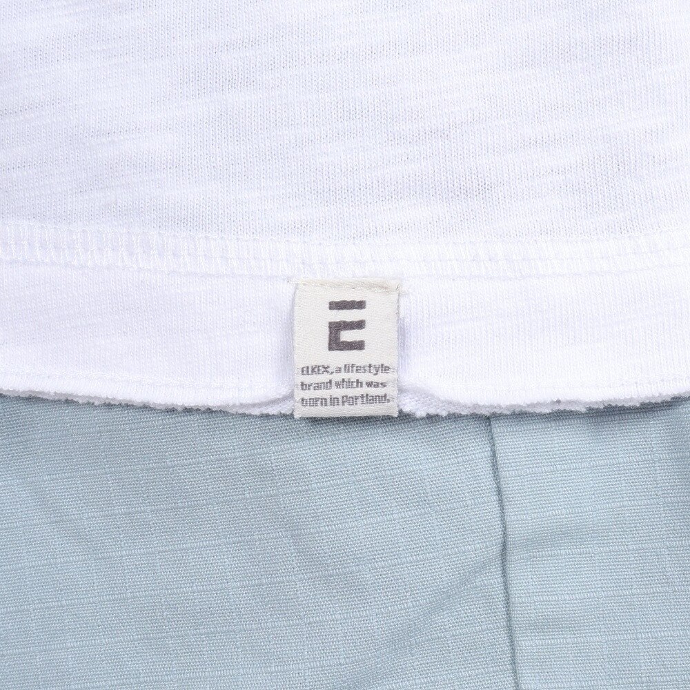 エルケクス（ELKEX）（メンズ）PORT.C.1845 半袖クルーネックTシャツ EKM4S10010 WHT