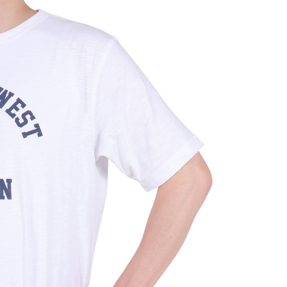 エルケクス（ELKEX）（メンズ）U.S N.W.ORE 半袖クルーネックTシャツ EKM4S10011 WHT