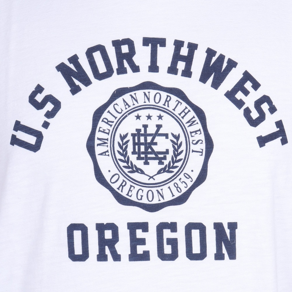 エルケクス（ELKEX）（メンズ）U.S N.W.ORE 半袖クルーネックTシャツ EKM4S10011 WHT